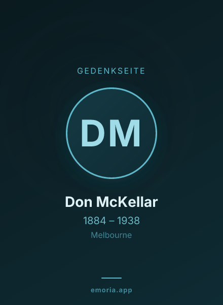 Gedenkportrait von Don McKellar