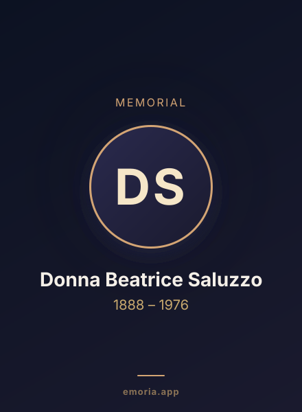 Memorial portrait of Donna Beatrice Saluzzo