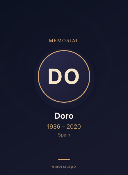 Memorial portrait of Doro