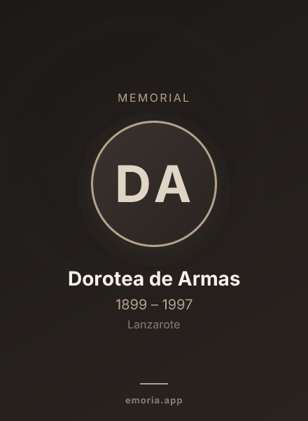 Memorial portrait of Dorotea de Armas