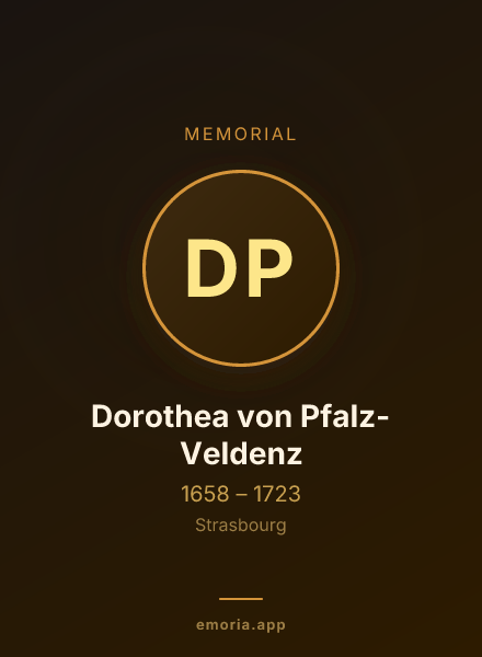 Memorial portrait of Dorothea von Pfalz-Veldenz