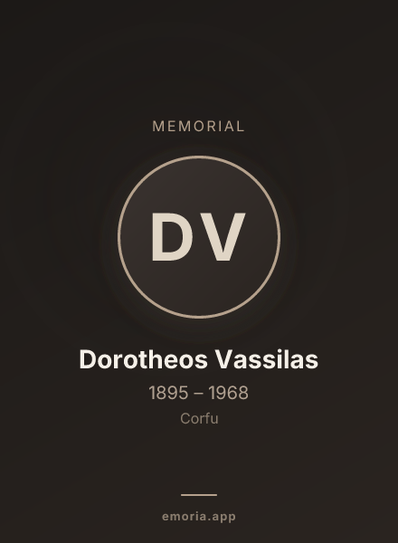 Memorial portrait of Dorotheos Vassilas