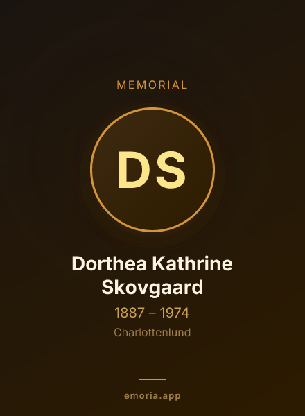 Memorial portrait of Dorthea Kathrine Skovgaard