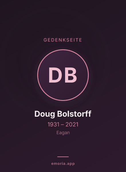Gedenkportrait von Doug Bolstorff