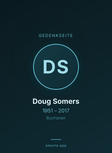 Gedenkportrait von Doug Somers