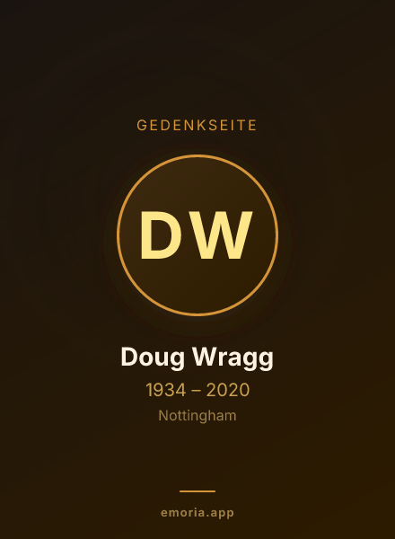 Gedenkportrait von Doug Wragg