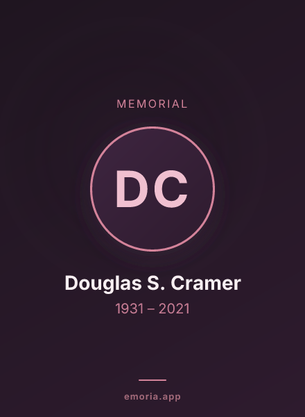 Memorial portrait of Douglas S. Cramer