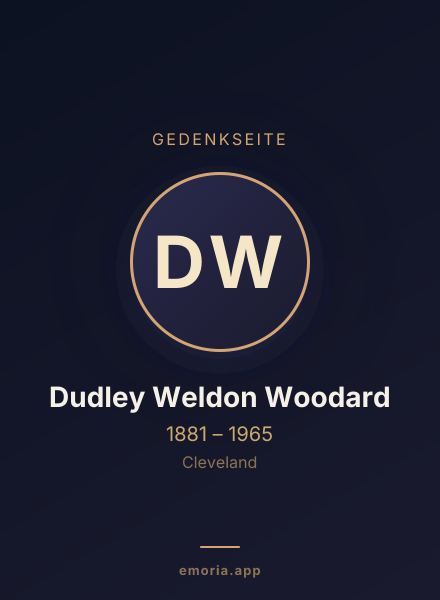 Gedenkportrait von Dudley Weldon Woodard