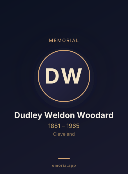 Memorial portrait of Dudley Weldon Woodard