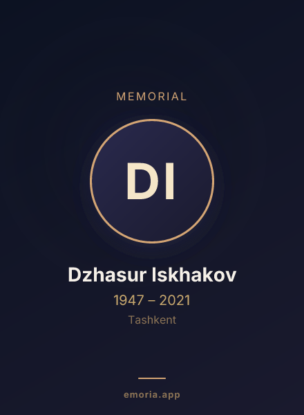 Memorial portrait of Dzhasur Iskhakov