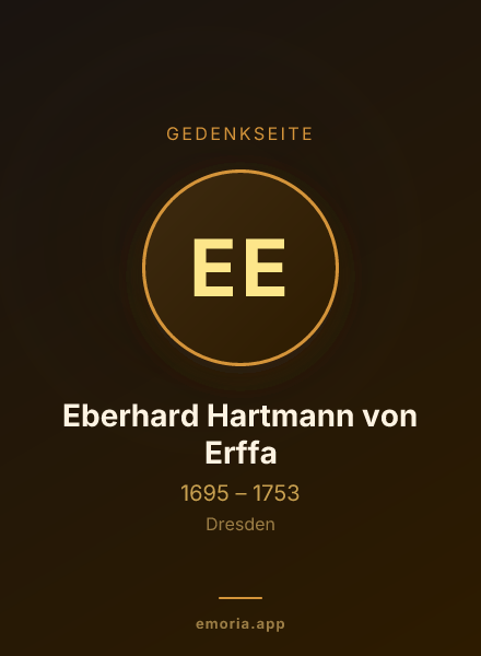Gedenkportrait von Eberhard Hartmann von Erffa