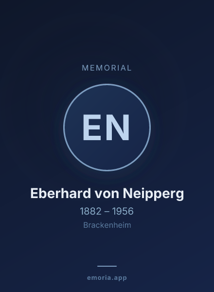 Memorial portrait of Eberhard von Neipperg