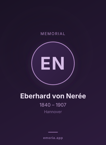 Memorial portrait of Eberhard von Nerée