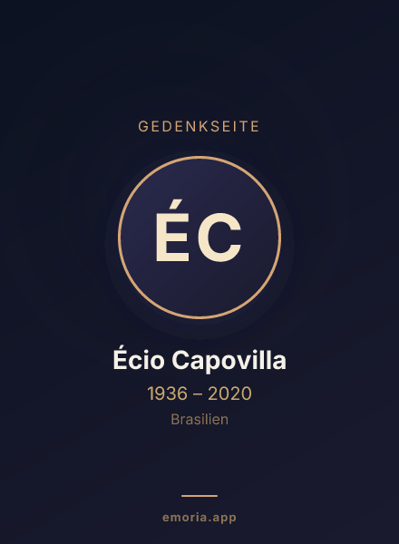 Gedenkportrait von Écio Capovilla