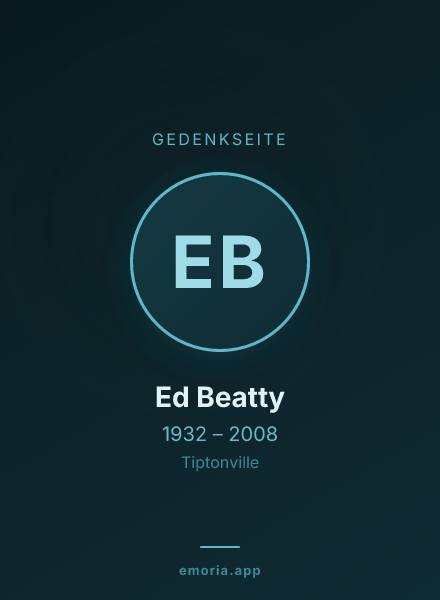 Gedenkportrait von Ed Beatty