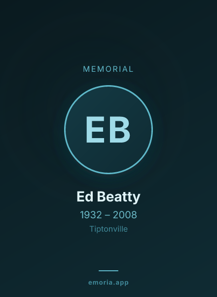 Memorial portrait of Ed Beatty
