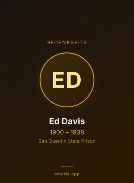Gedenkportrait von Ed Davis