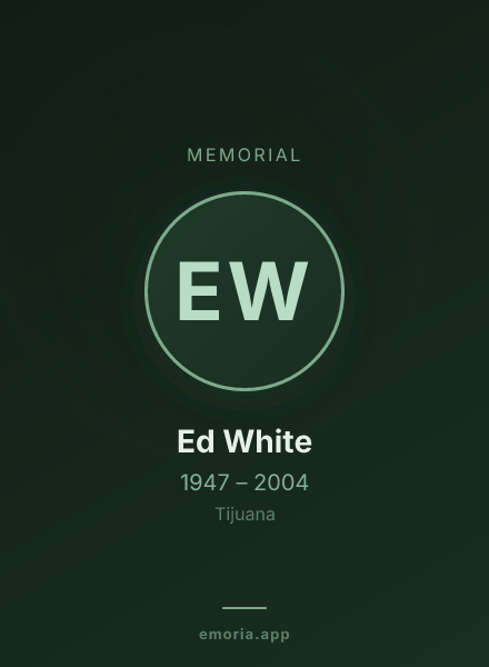 Memorial portrait of Ed White