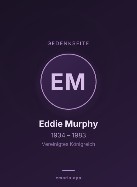 Gedenkportrait von Eddie Murphy