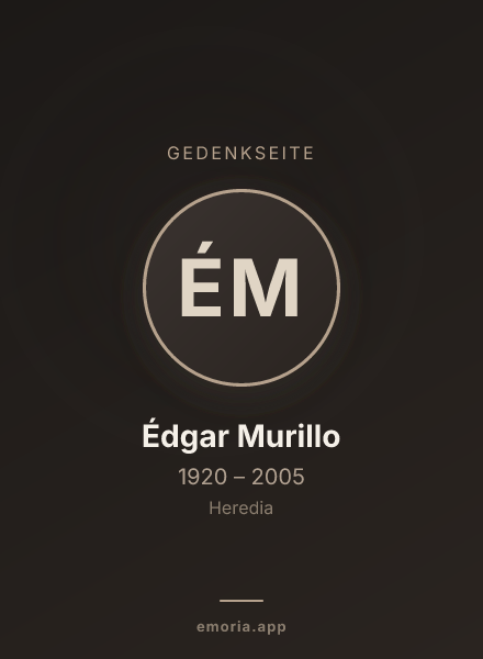 Gedenkportrait von Édgar Murillo