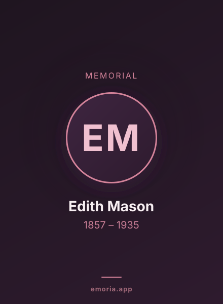 Memorial portrait of Edith Mason