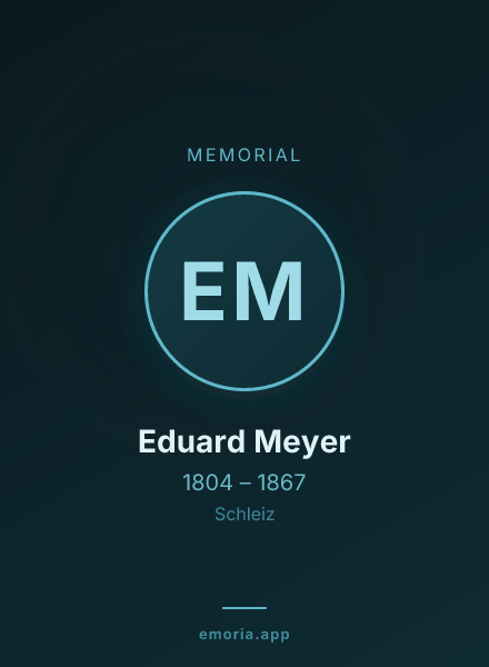 Memorial portrait of Eduard Meyer