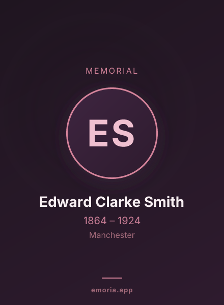 Memorial portrait of Edward Clarke Smith