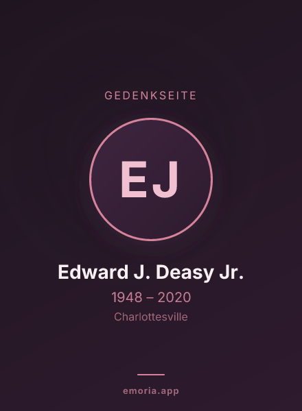 Gedenkportrait von Edward J. Deasy Jr.