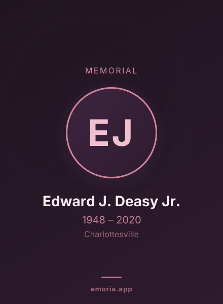 Memorial portrait of Edward J. Deasy Jr.