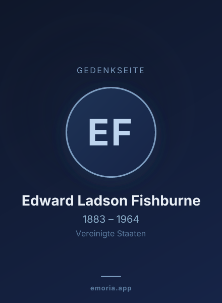 Gedenkportrait von Edward Ladson Fishburne