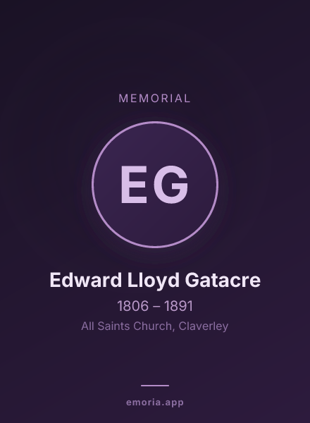 Memorial portrait of Edward Lloyd Gatacre
