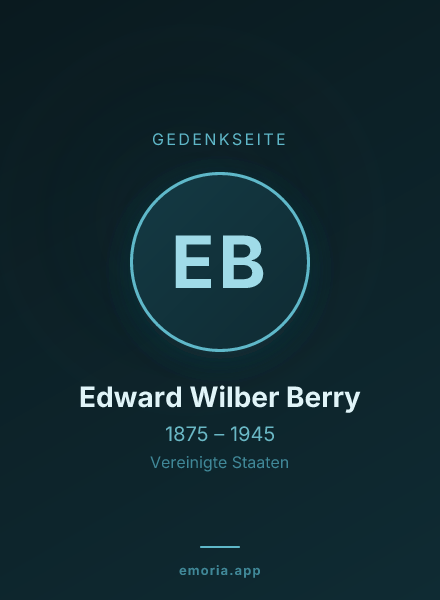 Gedenkportrait von Edward Wilber Berry