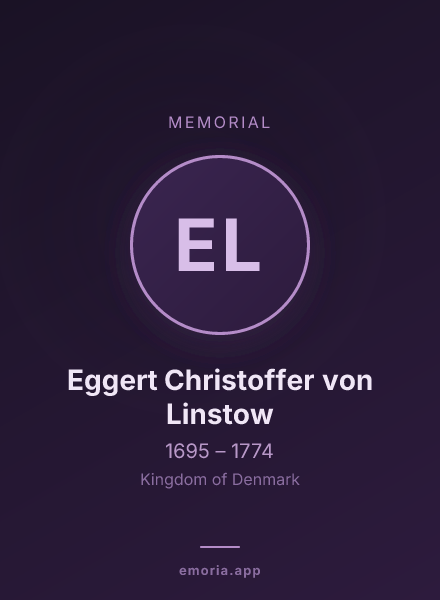 Memorial portrait of Eggert Christoffer von Linstow