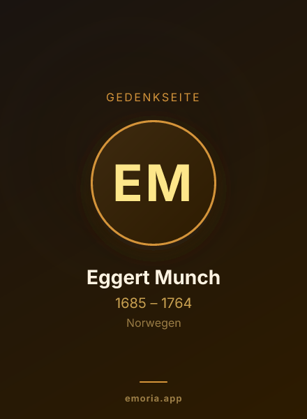 Gedenkportrait von Eggert Munch