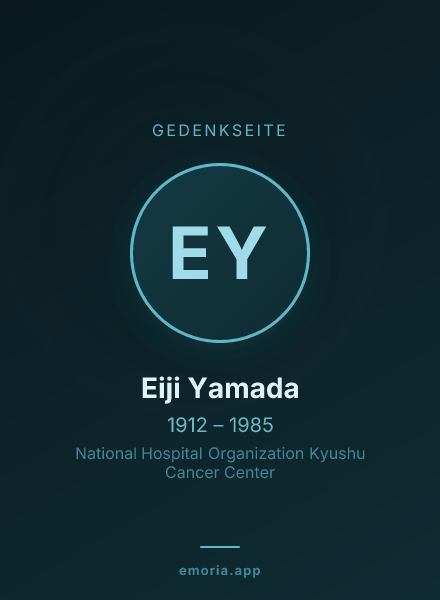 Gedenkportrait von Eiji Yamada