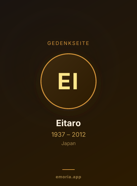 Gedenkportrait von Eitaro