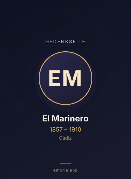Gedenkportrait von El Marinero