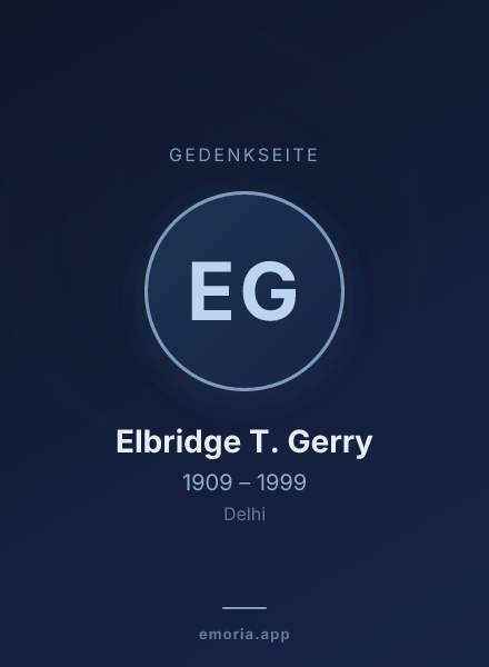 Gedenkportrait von Elbridge T. Gerry