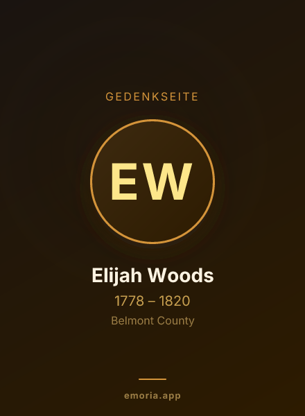 Gedenkportrait von Elijah Woods