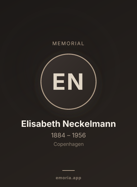 Memorial portrait of Elisabeth Neckelmann