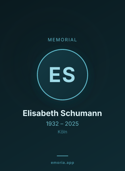 Memorial portrait of Elisabeth Schumann