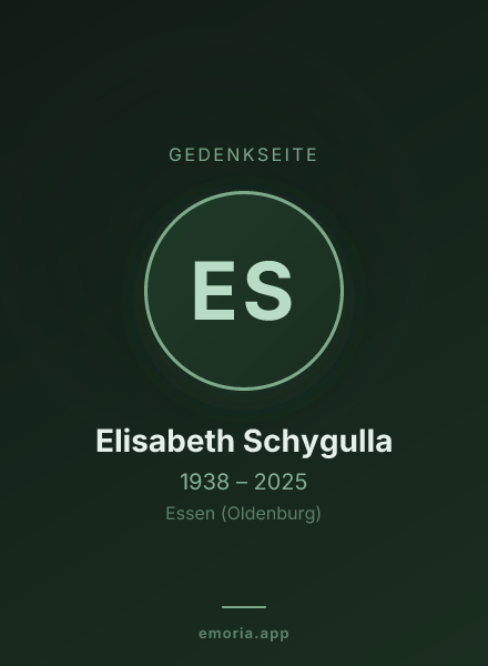 Gedenkportrait von Elisabeth Schygulla