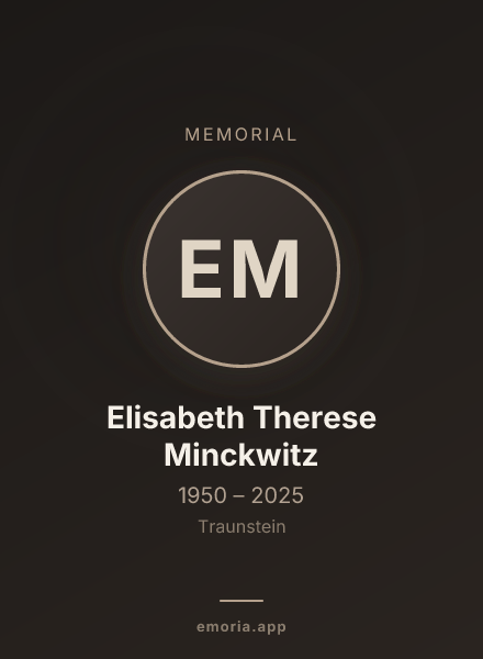 Memorial portrait of Elisabeth Therese Minckwitz