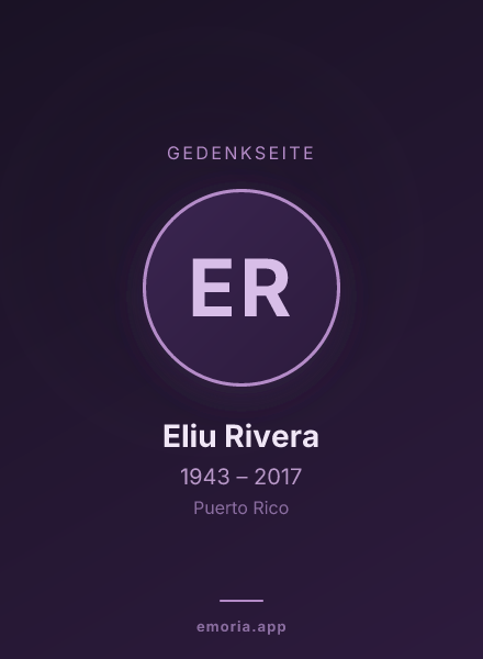 Gedenkportrait von Eliu Rivera