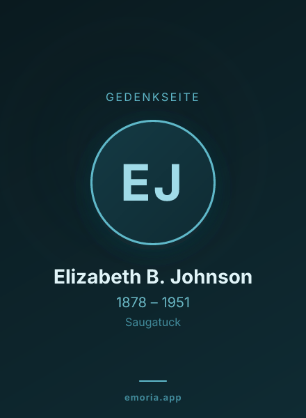 Gedenkportrait von Elizabeth B. Johnson