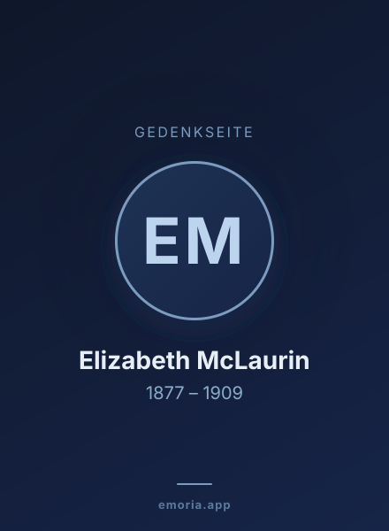 Gedenkportrait von Elizabeth McLaurin