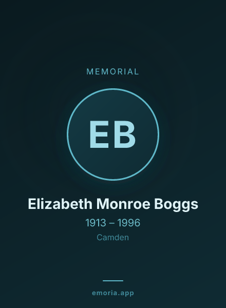 Memorial portrait of Elizabeth Monroe Boggs