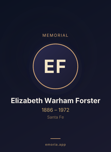 Memorial portrait of Elizabeth Warham Forster