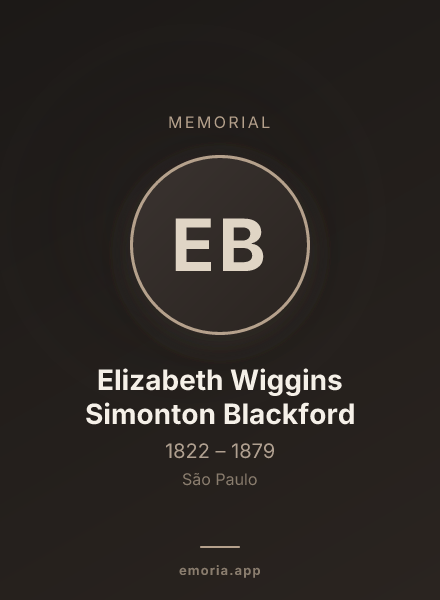 Memorial portrait of Elizabeth Wiggins Simonton Blackford