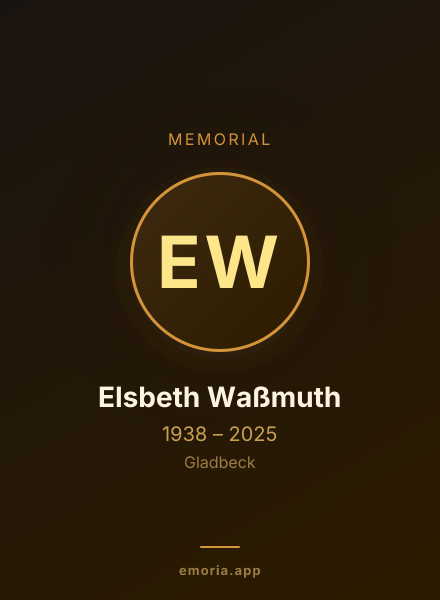 Memorial portrait of Elsbeth Waßmuth